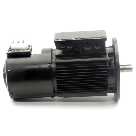 Three-phase motor with fan  Used