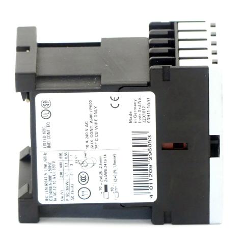 Auxiliary contactor  Used