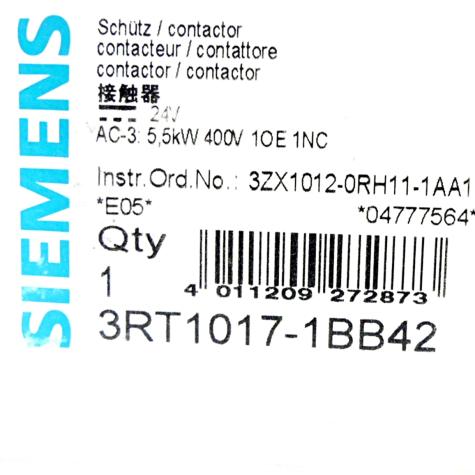 Power contactor  New FS