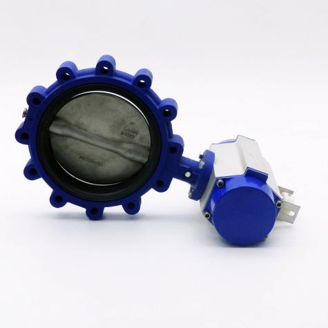 Pneumatic swivel drive with Butterfly valve ASGB5V100F New