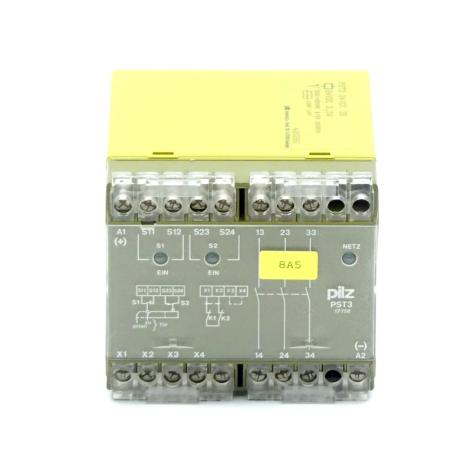 Safety relay PST 3/ 24V=/3S Used