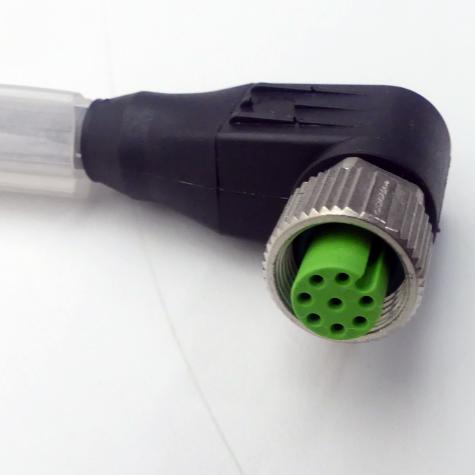 Profibus Kabel M12 St. 0° / M12 Bu. 90° A-kod. geschirmt  Neu OVP