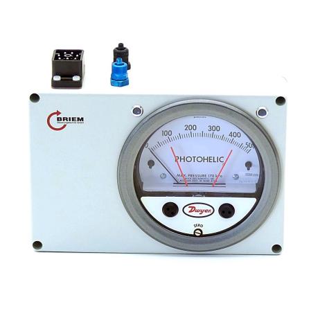 Differential pressure gauge GB 3002-500-B New