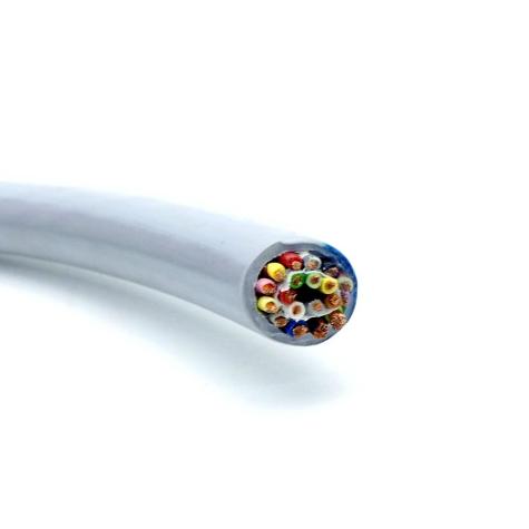 M23 female 90° with cable  