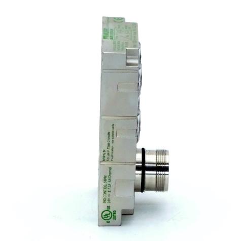 MVP-Metall, 4xM12, 5pol, Steck. M23 19pol.  Used