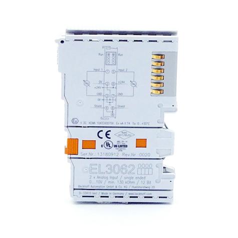2-Channel-analog-input-terminal  Used
