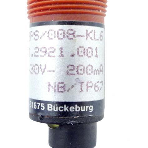 Induktiver Näherungsschalter T18PS/008-KL6 Gebraucht