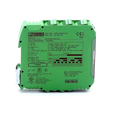 Hybridmotorstarter ELR W3- 24DC/500AC- 9I -  