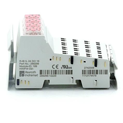 Digital output terminal R-IB IL 24 DO 16 R-IB IL 24 DO 16  New FS