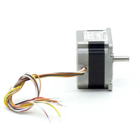 NEMA23 2-phase stepper motor 0.9° 0.44Nm Strands: 8 2.0A Front shaft: 6.35mm  New FS