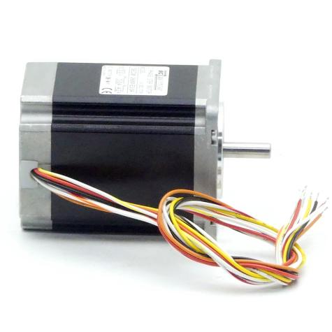 NEMA23 2-Phasen-Schrittmotor 0.9° 1.45Nm Litzen:8 3.0A Frontwelle:6.35mm  Neu OVP