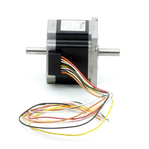 NEMA24 2-Phasen-Schrittmotor 1.8° 1.35Nm Litzen:8 3.0A 2-Wellenenden:8mm  Neu OVP