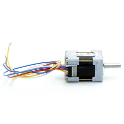 NEMA08 2-phase stepper motor 1.8° 0.014Nm Strands: 4 0.5A 2 shaft ends: 4mm  New FS