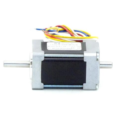NEMA11 2-Phasen-Schrittmotor 1.8° 0.14Nm Litzen:4 0.7A 2-Wellenenden:5mm  Neu OVP
