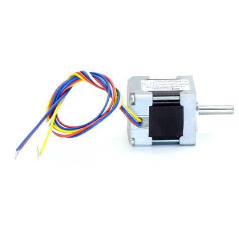 NEMA11 2-Phasen-Schrittmotor 1.8° 0.078Nm Litzen:4 1.2A Frontwelle:5mm  Neu OVP