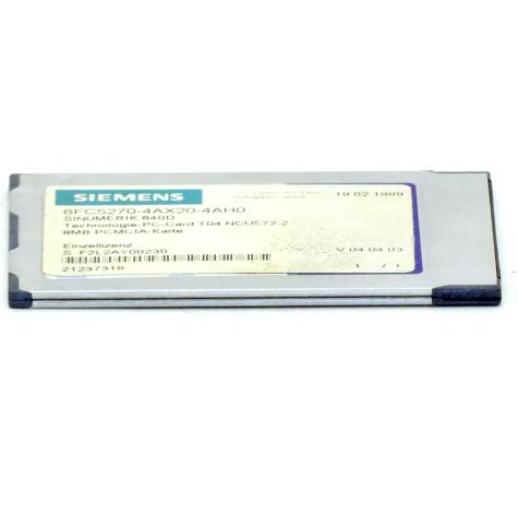 Sinumerik 840D 8MB PCMCIA Card  