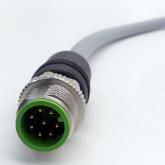 Profibus Kabel M12 St. 0° / M12 Bu. 90° A-kod. geschirmt  Neu OVP