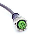 Kabel M8 male 0° / M12 female 0°  Neu OVP