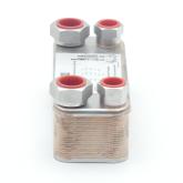 Plate heat exchanger B5THx20/1P-SC-M 2x3/4"INT HEX+2x1/2"INT HEX New