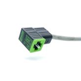 Ventilstecker MSUD C-8mm mit Kabel PUR-JZ 3x0,75 grey UL,CSA + drag chain 3m Neu OVP