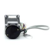 SIZE60 5-Phasen-Schrittmotor 0.72° 1.66Nm Litzen:10 1.4A Frontwelle:8mm Encoder Line Driver  Neu OVP