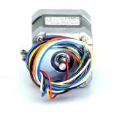 NEMA17 2-Phasen-Schrittmotor 1.8° 0.22Nm Litzen:6 0.4A 2-Wellenenden:5mm  Neu OVP