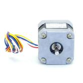 NEMA17 2-phase stepper motor 1.8° 0.37Nm Strands: 4 1.13A 2 shaft ends: 5mm  New FS
