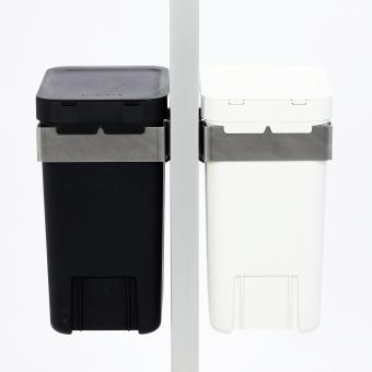 2 Pcs. Waste Container à 12 Liter with holder 