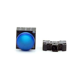 4 Stück Indicator light blue 