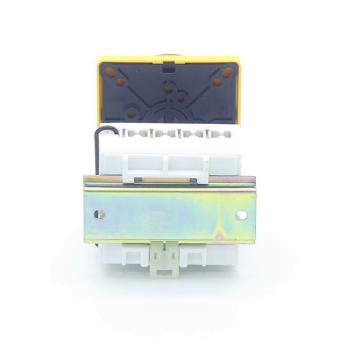 Main emergency-off switch for rear fixing S1 011/HS-NF3-D-RG 