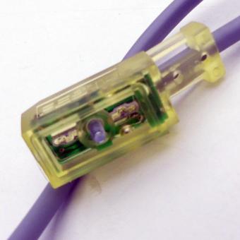 Socket cord KMYZ-9-24-M8-0,5-LED-B 