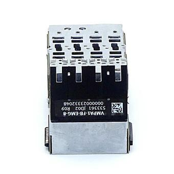 Anschlussplatte VMPA1-FB-AP-4-1 mit Elektronikmodul VMPA1-FB-EMG-8 