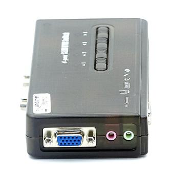 4-port SLIM KVM Switch 