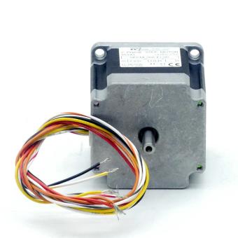NEMA23 2-Phasen-Schrittmotor 1.8° 0.9Nm Litzen:8 1.0A 2-Wellenenden:6.35mm  