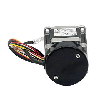 NEMA23 2-phase stepper motor 1.8° 0.9Nm Strands: 8 2.0A Front shaft: 6.35mm Encoder line driver  
