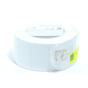 Polyester Etiketten weiß 2100STK pro Rolle  Neu OVP