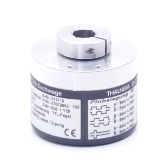 Rotary encoder  ITD 21 A 4 Y29 2048 T NI D2SR12 S 12 