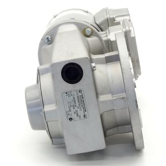 Gear motor with separate fan 