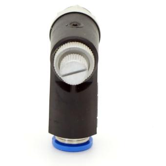 One-way flow control valve GRLA-1/8-QS-8-RS-B 
