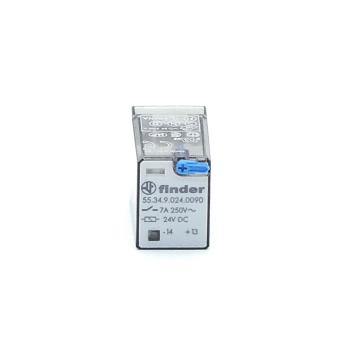 10 Pieces Plug-in relay 24 V/DC 7 A 