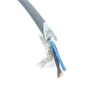 M12 female 90° A-cod. with cable shielded 
