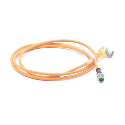 Sensor/Actuator cable - SAC-5P-M12MS/ 1,5-PUR/M12FR3LVW  Used