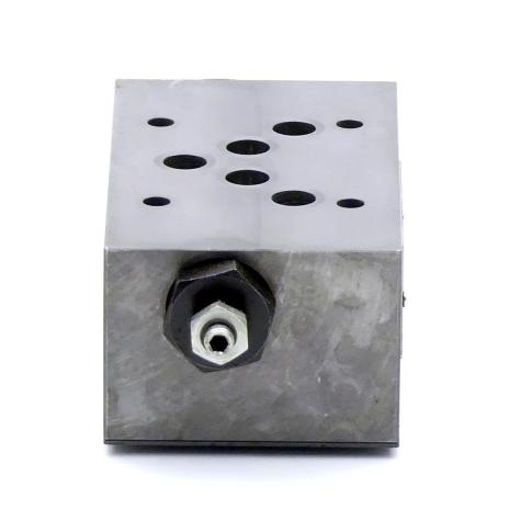 One-way flow control valve  New