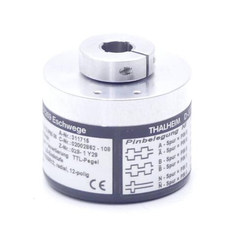 Rotary encoder  ITD 21 A 4 Y29 2048 T NI D2SR12 S 12  New FS