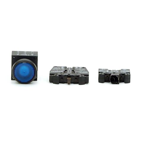 2 Pieces push-button blue 3SB3247-0AA51 New FS