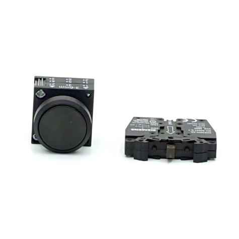 3 Pieces push-button black 3SB3201-0AA11 New FS