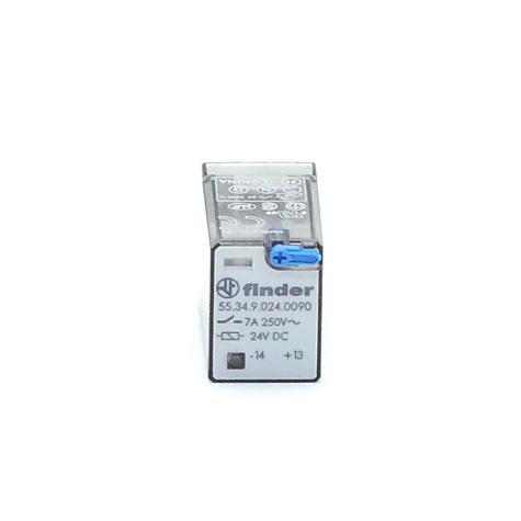 Steckrelais 1 VPE (10 Stück) 24 V/DC 7 A  