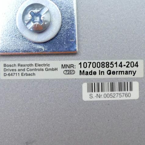 IndraControl VPP 21 VPP21.1BQD-512D-P7D-NNNN Used