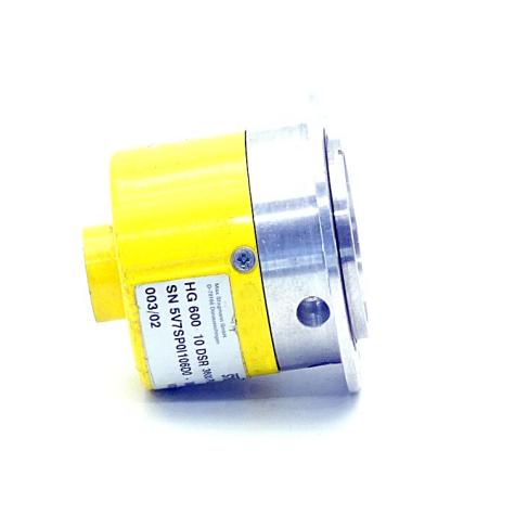 Rotary encoder HG 600 10 DSR 3600 PULS/REV Used