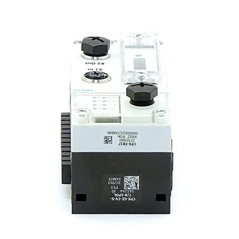 Busknoten CPX-FB37 mit Verkettungsblock CPX-GE-EV-S-7/8-5POL 2735960 / 541244 Gebraucht